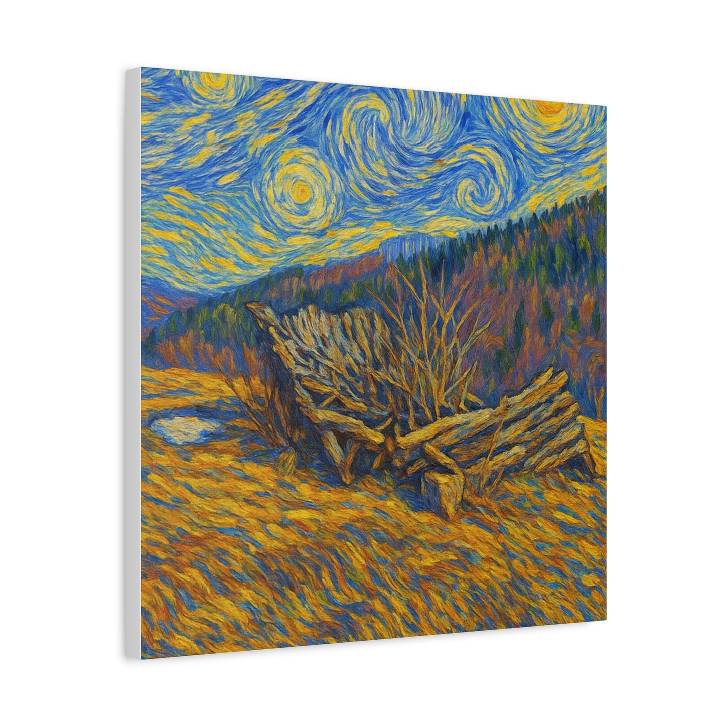 Artistic Van Gogh Style Canvas Wall Art, Nature Inspired Decor, Home Aesthetic, Gift for Art Lovers, Gallery Wall Piece, Living Room Decor, [...]