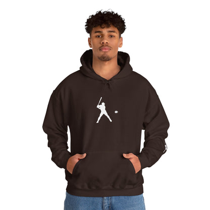 Sporty Unisex Baseball Hooded Sweatshirt, Casual Hoodie for Athletes, Perfect for Gifts, Comfy Streetwear, Ideal for Sports Events, Personal Use