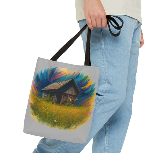 Rustic Charm Tote Bag | Boho Bag | Eco-Friendly Custom Design | Nature Lover Gift | Canvas Purse | Casual Carryall - product image