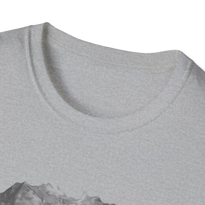 Serene Nature Landscape T-Shirt - Comfortable Unisex Tee, Outdoor Adventures, Nature Lover Gift, Casual Wear, Stylish Spring Top
