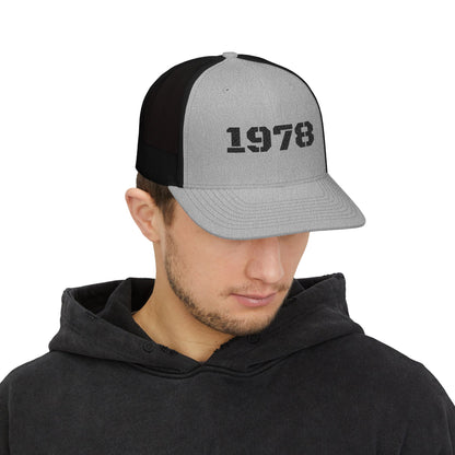 Custom Embroidered Snapback Trucker Cap | Birthday Gift, Fashion Accessory, Casual Wear, Unisex Gift, Vintage Style Hat