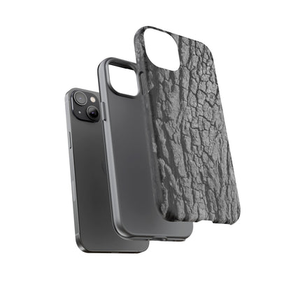Rustic Bark Phone Case - Tough and Durable Protection