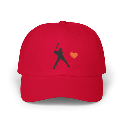 Baseball Love Dad Cap - Perfect Gift for Sports Dads, Father's Day, Casual Wear, Summer Style, Stylish Baseball Hat
