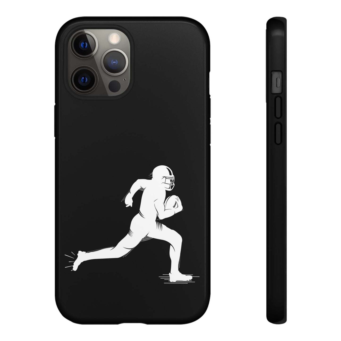 Football Player Phone Case, Tough Cases, Sports Phone Cover, Gift for Athletes, iPhone & Samsung Accessories, Running Player Design