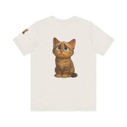 Adorable Cat Graphic Tee, Cute Pet Lover Shirt, Animal Lover Gift, Funny Cat Apparel, Birthday, Christmas, Everyday Use