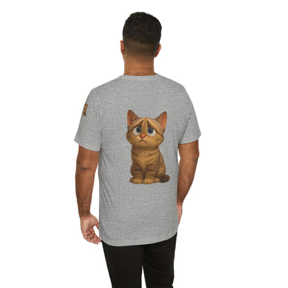 Adorable Cat Graphic Tee, Cute Pet Lover Shirt, Animal Lover Gift, Funny Cat Apparel, Birthday, Christmas, Everyday Use