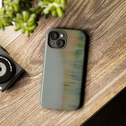Tough Cases: Modern Abstract iPhone Case for Nature Lovers