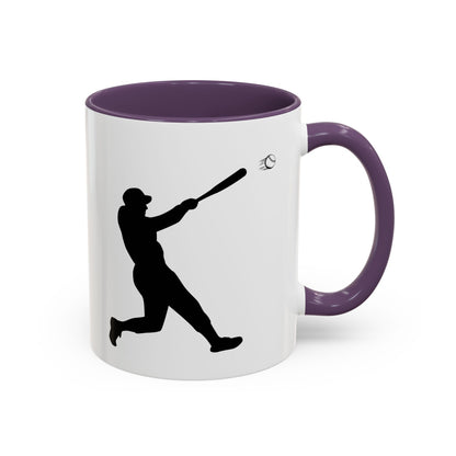 Baseball Player Accent Coffee Mug, Sports Gift, Baseball Lover Mug, Unique Coffee Cup, Personalized Sports Mug