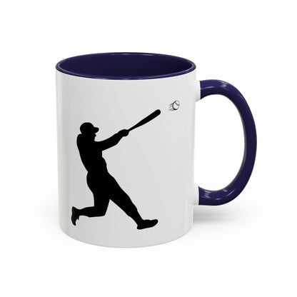 Baseball Player Accent Coffee Mug, Sports Gift, Baseball Lover Mug, Unique Coffee Cup, Personalized Sports Mug