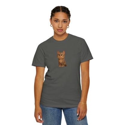 Cute Cat Graphic T-Shirt, Casual Wear, Cat Lover Gift, Everyday Tee, Animal Lover Apparel, Perfect for Birthdays & Holidays
