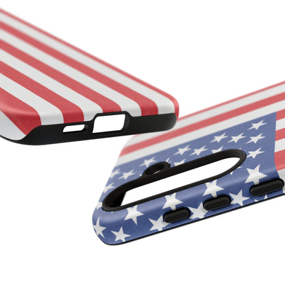 American Flag Phone Case - Patriotic Cell Cover, Tough Cases, USA Pride, Independence Day Gift, Veteran's Day, Phone Protection