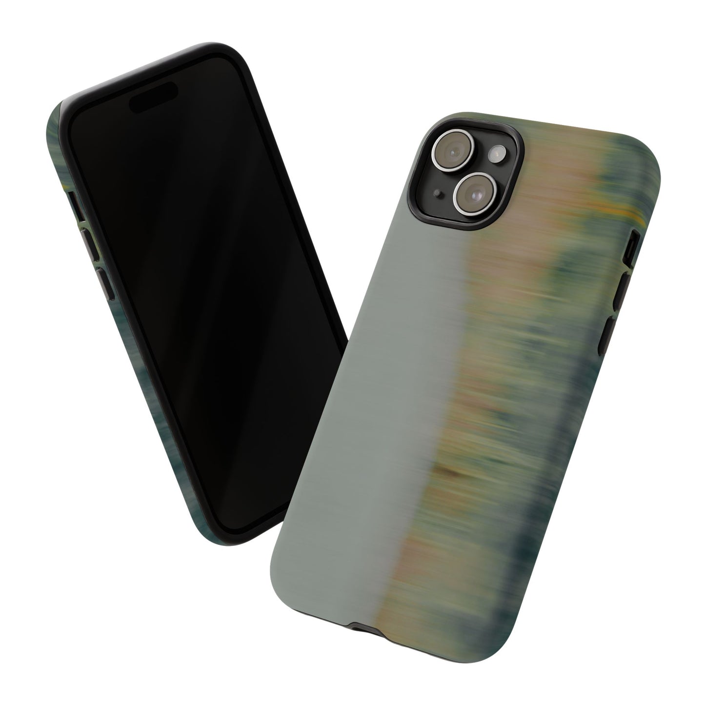 Tough Cases: Modern Abstract iPhone Case for Nature Lovers
