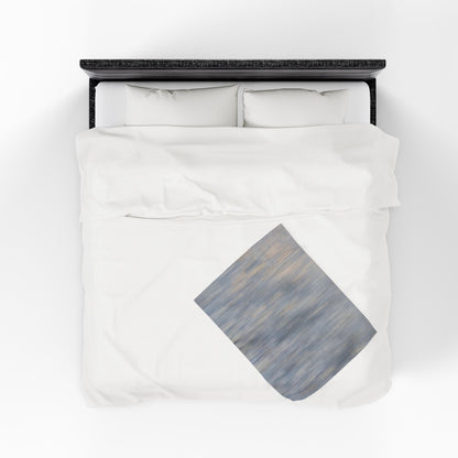 Cozy Velveteen Plush Blanket - Soft Textured Throw for Relaxation & Comfort