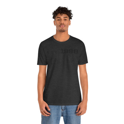 Vintage Est. 1998 Tee - Retro Unisex Shirt for Birthdays, Gifts, Everyday Wear, Casual Style, Nostalgia