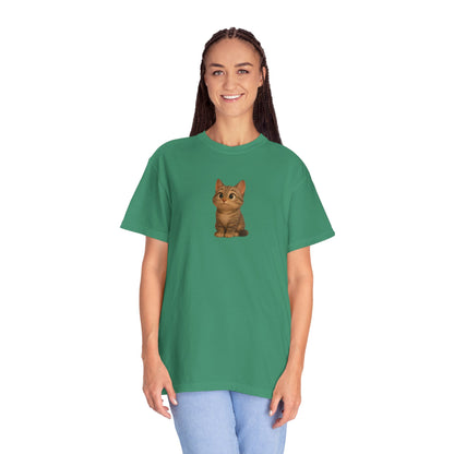 Cute Cat Graphic T-Shirt, Casual Wear, Cat Lover Gift, Everyday Tee, Animal Lover Apparel, Perfect for Birthdays & Holidays