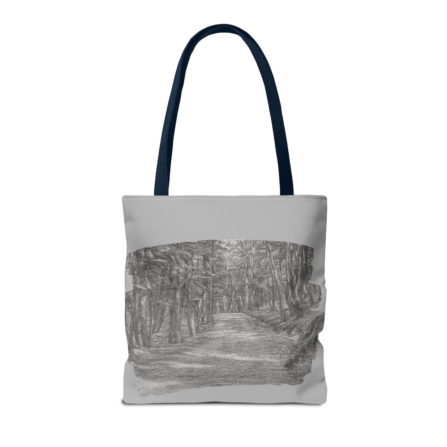 Scenic Path Tote Bag, Reversible Tote, Eco-Friendly Shopper, Outdoor Adventure Bag, Gift for Nature Lovers, Stylish Carryall