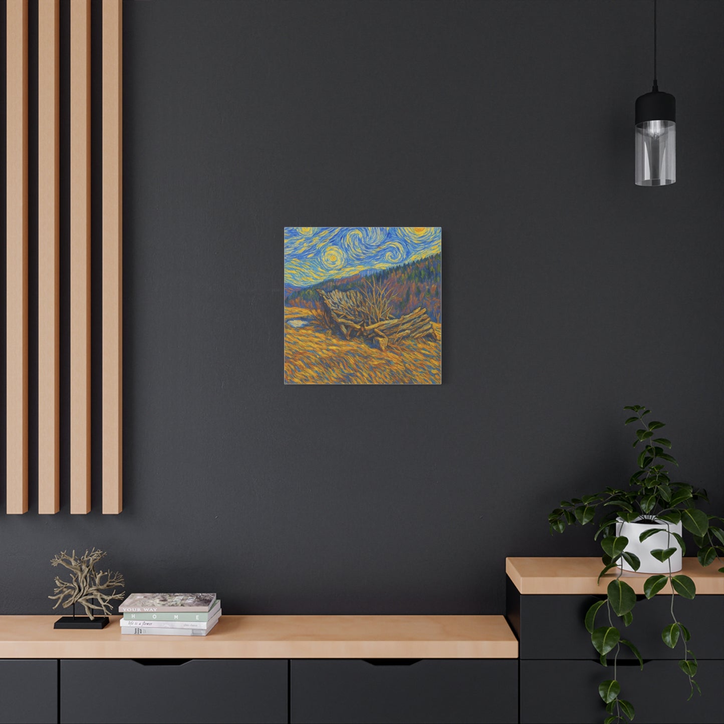 Artistic Van Gogh Style Canvas Wall Art, Nature Inspired Decor, Home Aesthetic, Gift for Art Lovers, Gallery Wall Piece, Living Room Decor, [...]