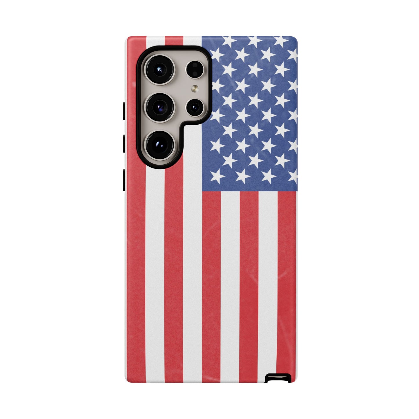 Patriotic Phone Case - Tough Cases for Veterans, USA Lovers, Independence Day, Memorial Day, Flag Design