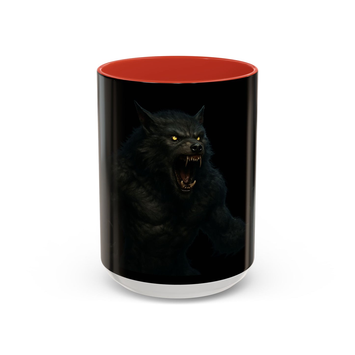 Howling Werewolf Coffee Mug - Perfect Gift for Horror Lovers, Wolf Enthusiasts, Halloween Decor, Unique Drinkware, Gothic Homeware