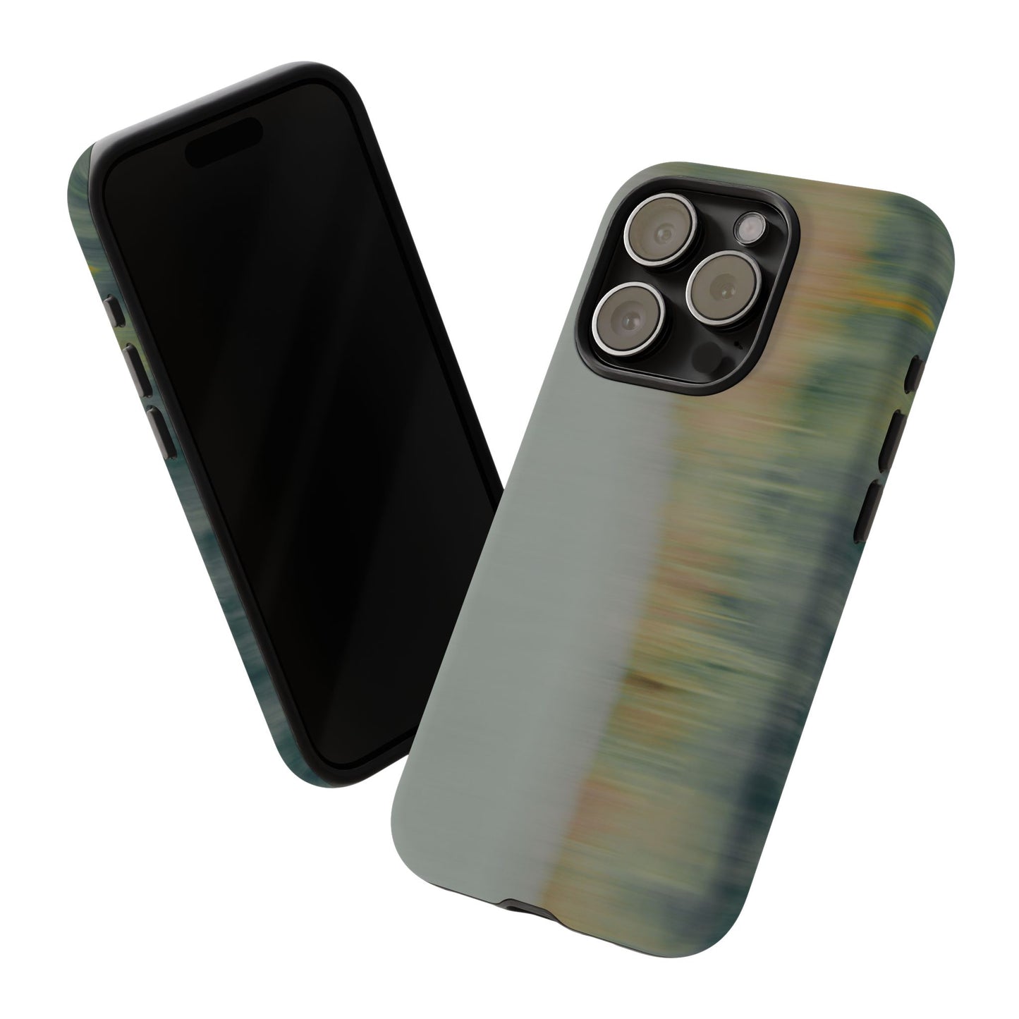 Tough Cases: Modern Abstract iPhone Case for Nature Lovers