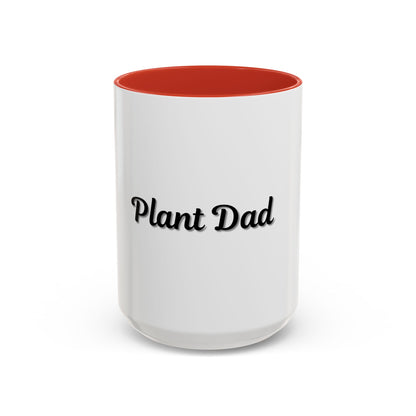 Plant Dad Accent Coffee Mug - Perfect Gift for Gardening Enthusiasts