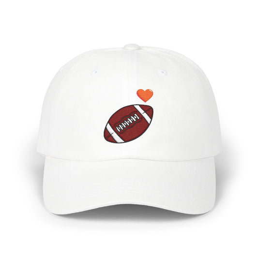 Cute Football Dad Cap, Father's Day Gift, Casual Style Hat, Sports Lover Accessory, Gift for Dad, Outdoor Activities