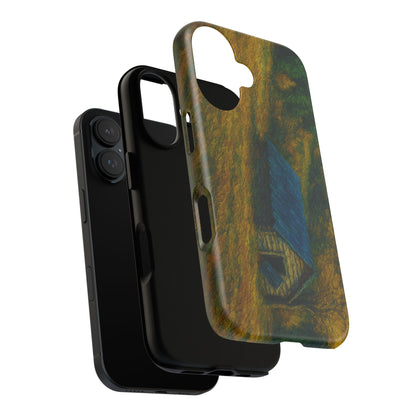 Artistic Phone Case by Tough Cases, Nature-Inspired Phone Protection, Unique Gift for Nature Lovers, Stylish Accessory, Fall Aesthetic