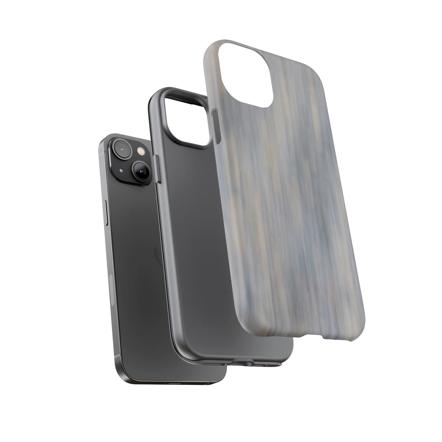 Stylish Tough Phone Case - Durable Protection with Modern Marble Design