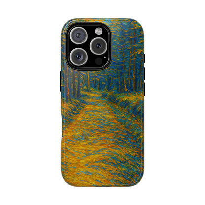Artistic Phone Case for Nature Lovers, Tough Cases, Vibrant Design, Gift for Friends, Phone Accessories, Unique Artwork