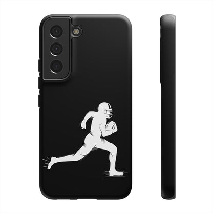 Football Player Phone Case, Tough Cases, Sports Phone Cover, Gift for Athletes, iPhone & Samsung Accessories, Running Player Design