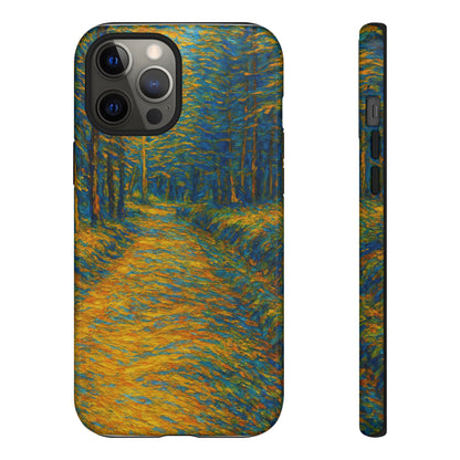 Artistic Phone Case for Nature Lovers, Tough Cases, Vibrant Design, Gift for Friends, Phone Accessories, Unique Artwork