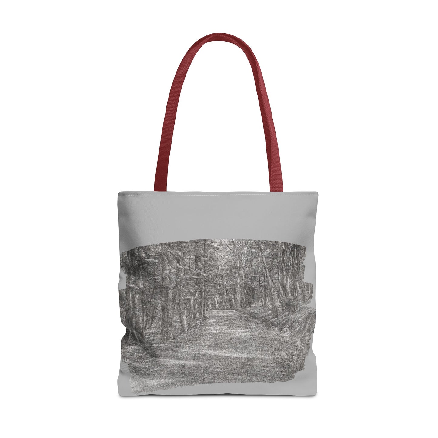 Scenic Path Tote Bag, Reversible Tote, Eco-Friendly Shopper, Outdoor Adventure Bag, Gift for Nature Lovers, Stylish Carryall