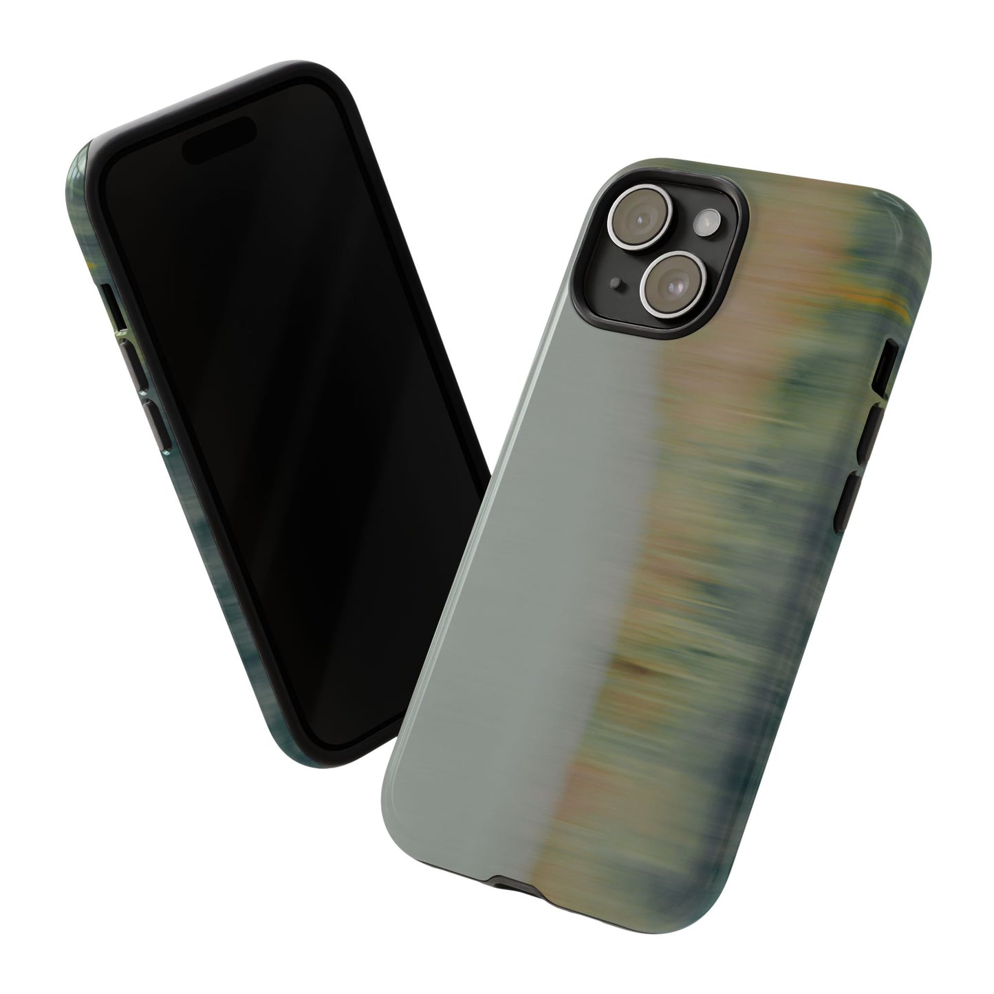 Tough Cases: Modern Abstract iPhone Case for Nature Lovers