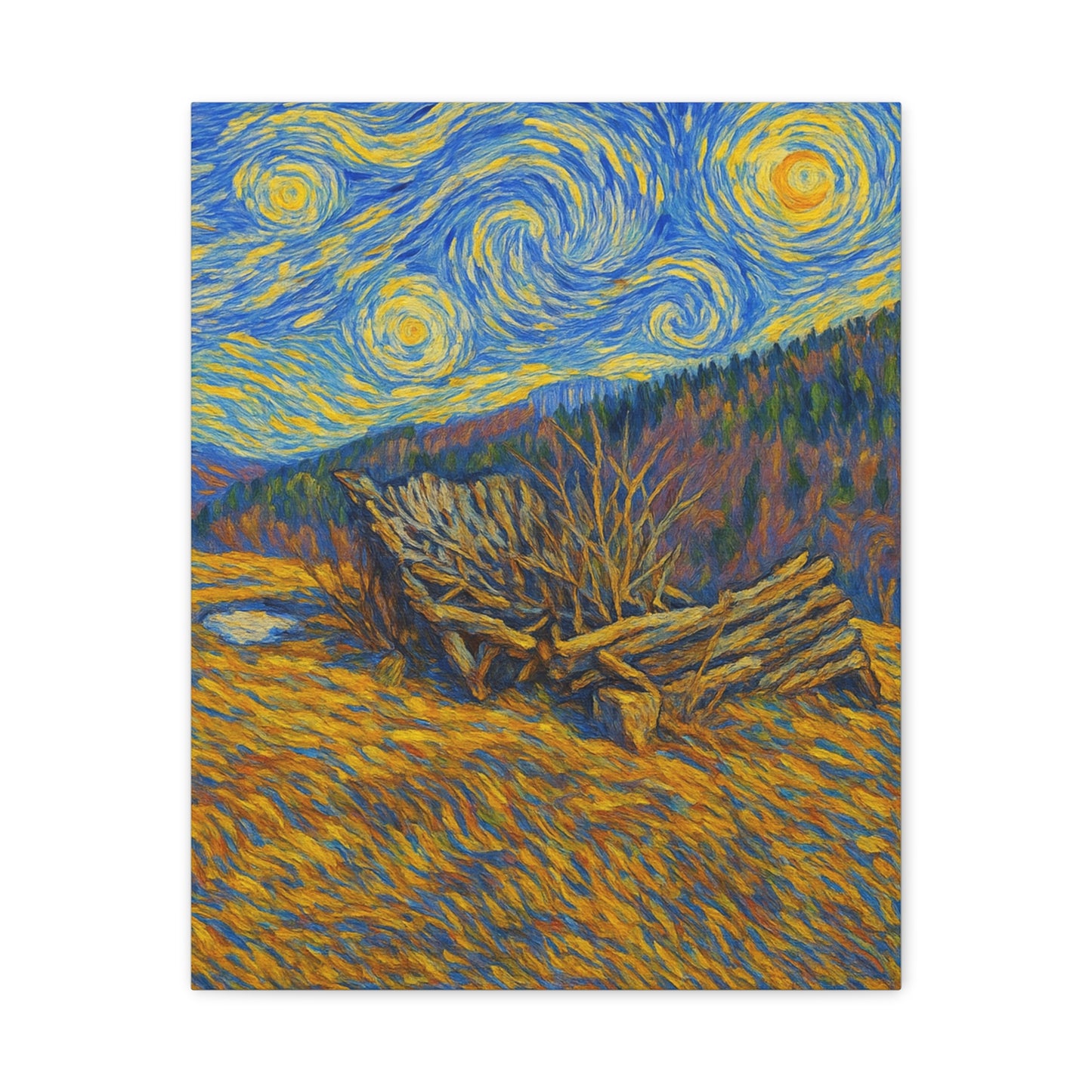 Artistic Van Gogh Style Canvas Wall Art, Nature Inspired Decor, Home Aesthetic, Gift for Art Lovers, Gallery Wall Piece, Living Room Decor, [...]