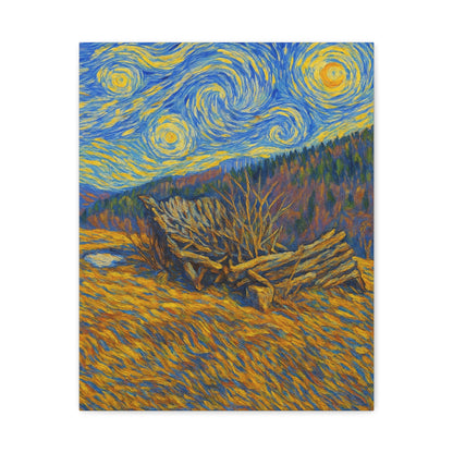 Artistic Van Gogh Style Canvas Wall Art, Nature Inspired Decor, Home Aesthetic, Gift for Art Lovers, Gallery Wall Piece, Living Room Decor, [...]