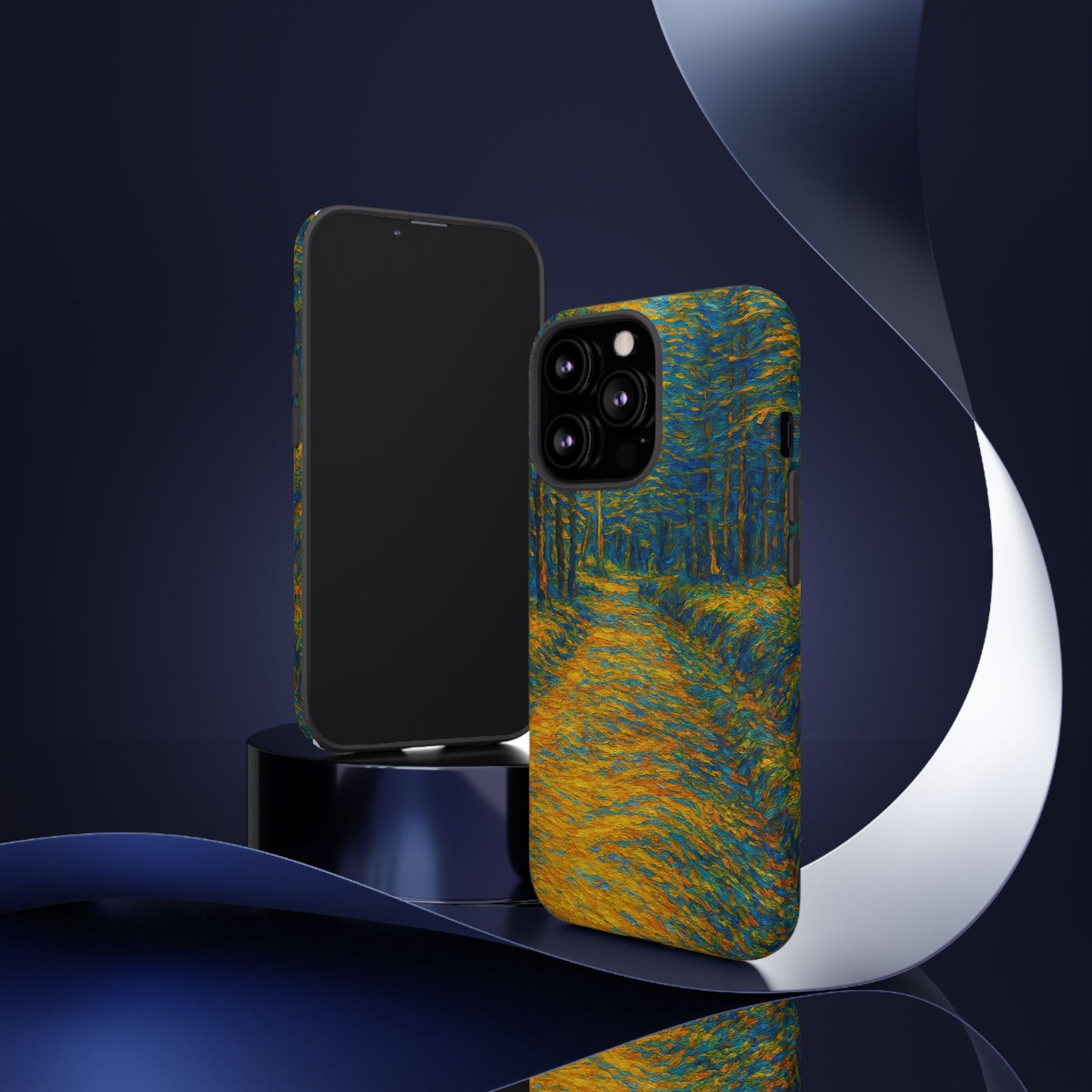 Artistic Phone Case for Nature Lovers, Tough Cases, Vibrant Design, Gift for Friends, Phone Accessories, Unique Artwork
