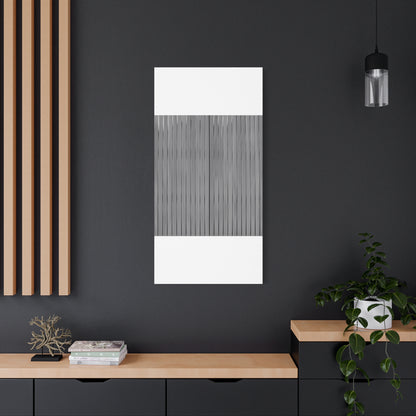 Modern Striped Canvas Art - 1.25" Stretched Wall Decor