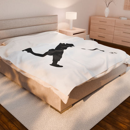 Baseball Velveteen Plush Blanket, Cozy Sports Throw, Soft Blanket for Fans, Great Gift for Baseball Lovers, Home Decor