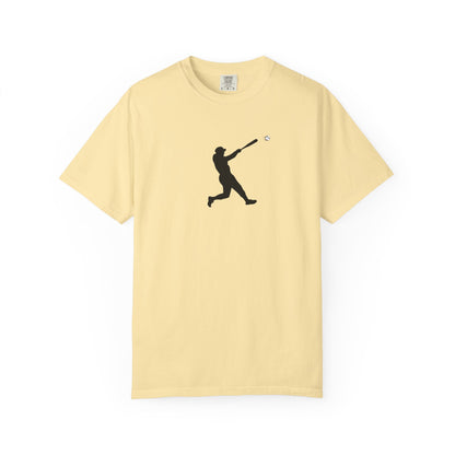 Sporty Garment-Dyed T-Shirt for Baseball Lovers, Casual Tee, Unisex Sports Shirt, Perfect Gift for Athletes, Outdoor Activities