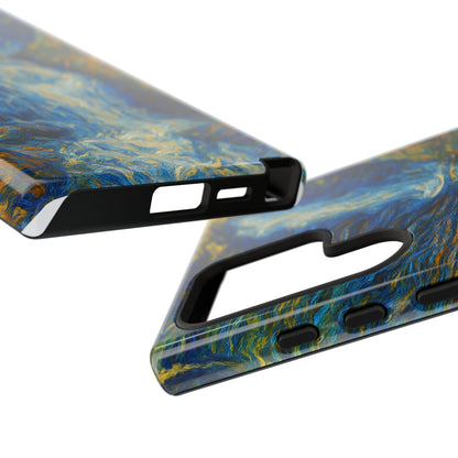 Artistic Phone Case - Waterfall Design, Unique Gift, Phone Accessory, Nature Lover, Original Artwork