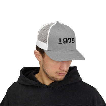 Vintage 1979 Snapback Trucker Cap | Retro Style Hat, Gift for Him, Cool Dad Cap, 1979 Birthday Gift, Casual Everyday Wear