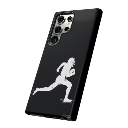 Football Player Phone Case, Tough Cases, Sports Phone Cover, Gift for Athletes, iPhone & Samsung Accessories, Running Player Design