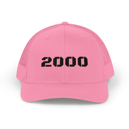 2000 Vintage Snapback Trucker Cap, Retro Baseball Hat, Birthday Gift, Stylish Outdoors Hat, 90s Nostalgia Cap