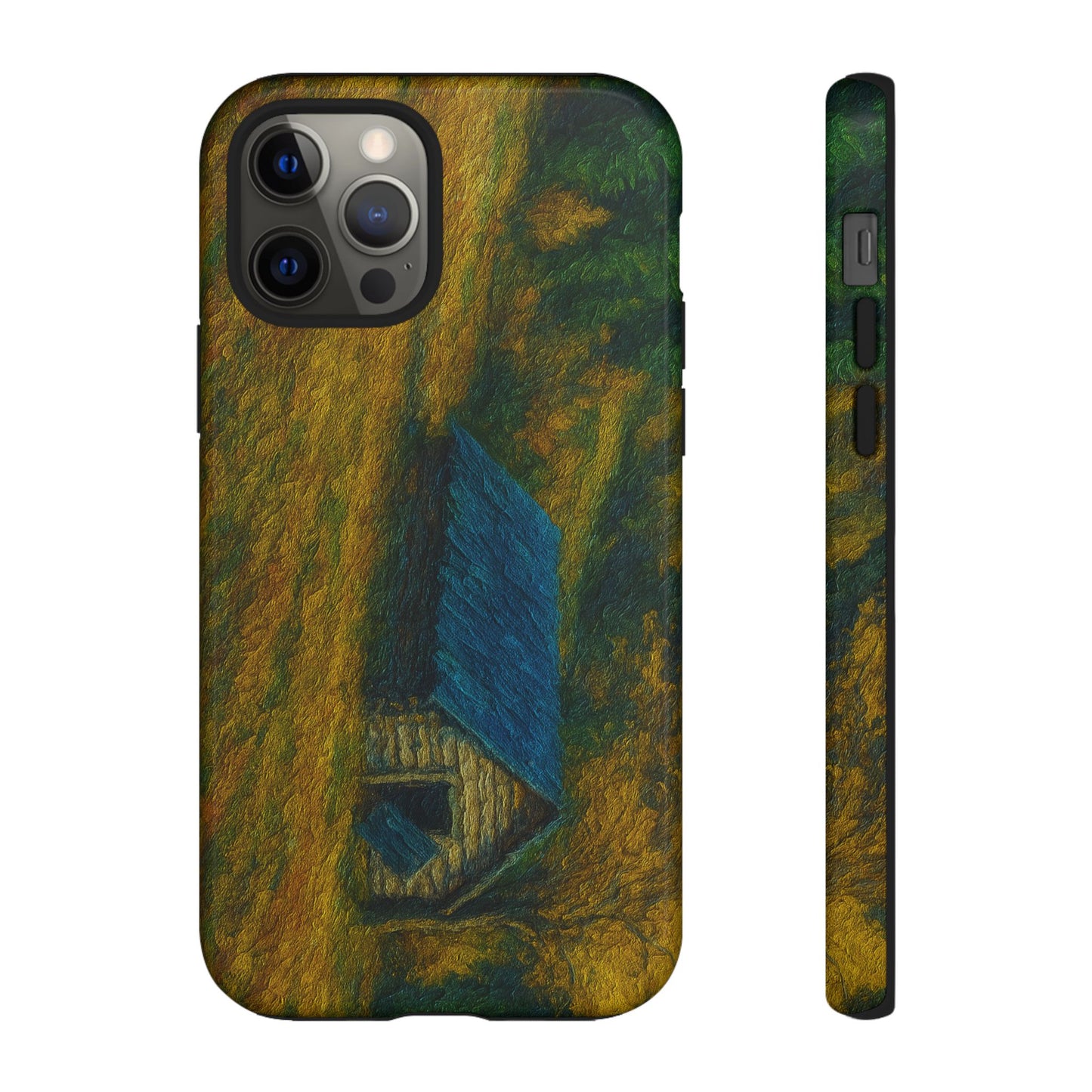 Artistic Phone Case by Tough Cases, Nature-Inspired Phone Protection, Unique Gift for Nature Lovers, Stylish Accessory, Fall Aesthetic