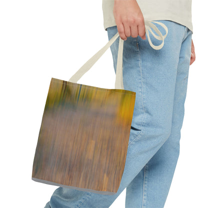 Abstract Art Tote Bag - Stylish and Eco-Friendly Diagonal Stripes for Everyday Use