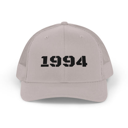 Vintage 1994 Snapback Trucker Cap, Retro Hat, Streetwear Accessory, Gift for Dad/Birthday/Graduation, Casual Outfit