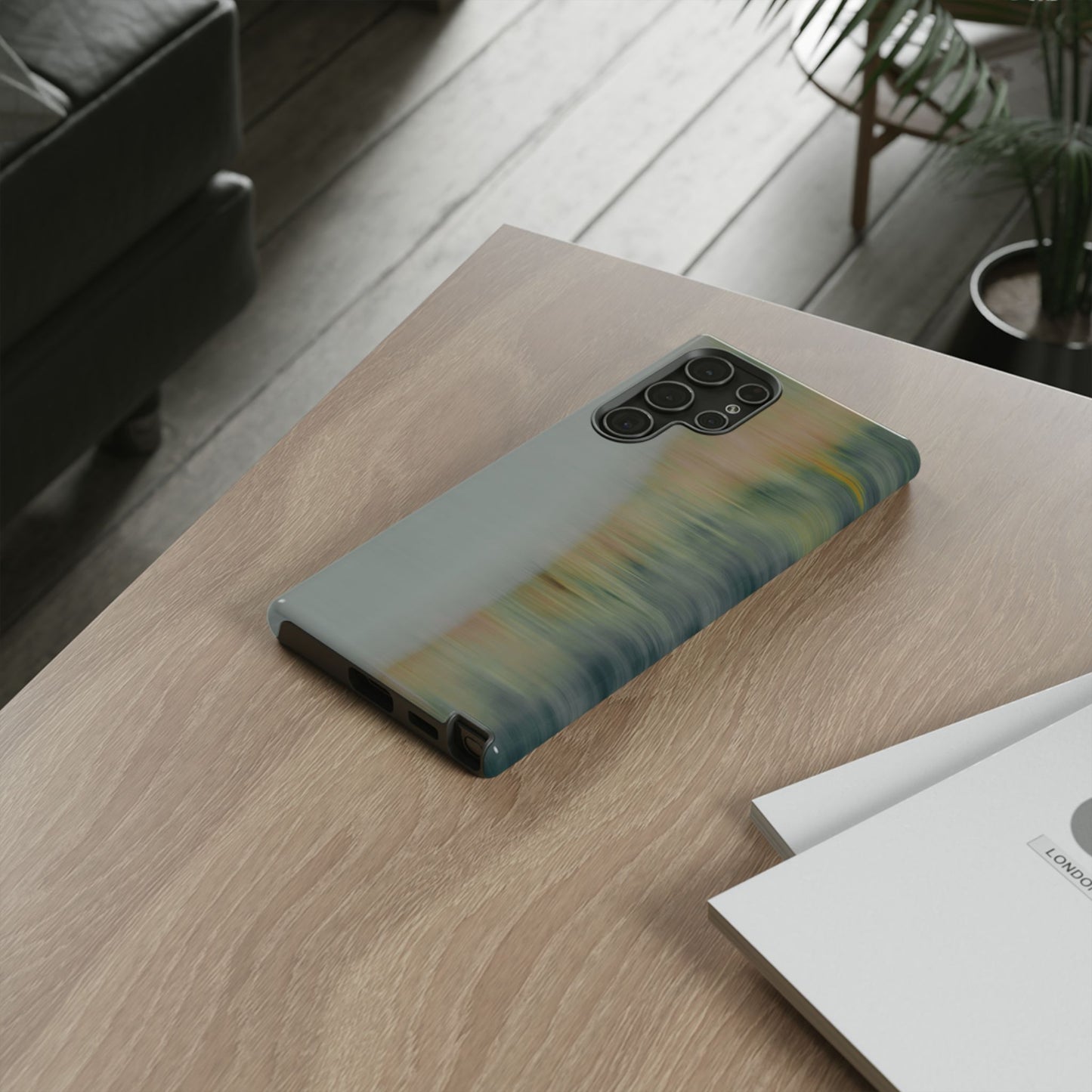 Tough Cases: Modern Abstract iPhone Case for Nature Lovers