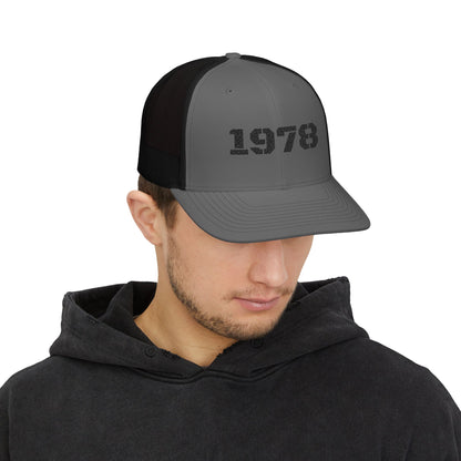 Custom Embroidered Snapback Trucker Cap | Birthday Gift, Fashion Accessory, Casual Wear, Unisex Gift, Vintage Style Hat