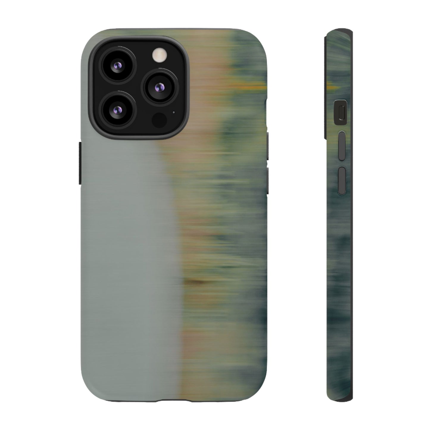 Tough Cases: Modern Abstract iPhone Case for Nature Lovers