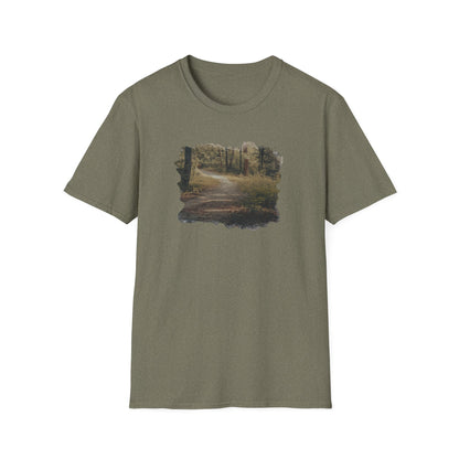 Nature-Inspired Unisex Softstyle T-Shirt | Casual Wear, Outdoor Activities, Gift for Nature Lovers, Relaxed Fit T-Shirt, Eco-Friendly Style